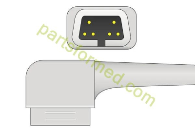 Многоразовый датчик SpO2 для взрослых, "клипса на палец" для мониторов пациента Criticare
