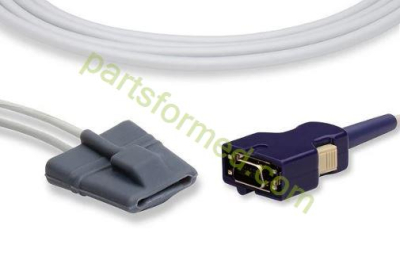 Многоразовый педиатрический датчик SpO2, "мягкий силиконовый наконечник" для мониторов пациента GE (Oximax Tech)