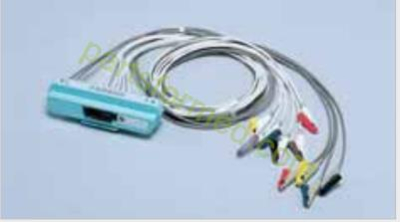 适用于 Nihon Kohden ECG-9320、ECG-9522P、ECG-1550、1550K 的电缆（兼容）