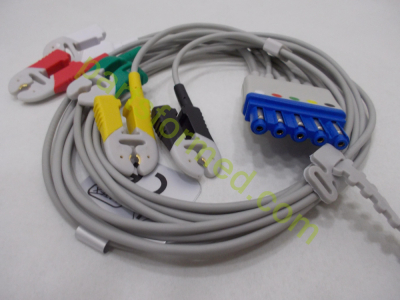 أداة الإمساك ECG Leadwire M1971A المتوافقة مع جهاز مراقبة المريض من Philips