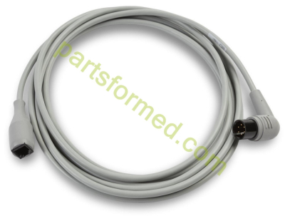 8300-0788-01 สายเคเบิลอินเทอร์เฟซ ZOLL Transducer พร้อมขั้วต่อมุมขวา - Abbott สำหรับเครื่องกระตุ้นหัวใจ ZOLL X-Series