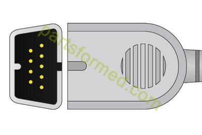 เซ็นเซอร์ SpO2 แบบห่อซิลิโคนทารกแรกเกิดแบบใช้ซ้ำได้สำหรับจอภาพผู้ป่วย Nihon Kohden