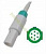 Многоразовый педиатрический датчик SpO2, "мягкий силиконовый наконечник" для мониторов пациента DRE