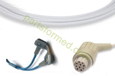 Reusable neonatal silicone wrap SpO2 Sensor for Datex patient monitors