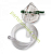 8000-0762 ZOLL Mainstream - หน้ากาก CO2 แบบธรรมดาพร้อมอะแดปเตอร์ เด็กสำหรับเครื่องกระตุ้นหัวใจ ZOLL MRE-Series