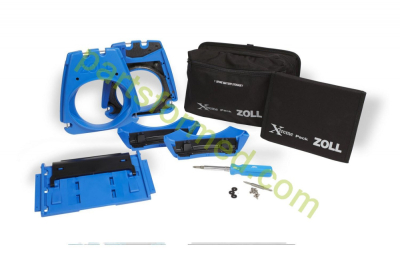 8000-0717 حقيبة حمل ZOLL Xtreme Pack™ II، سلسلة M® XL مع حقيبة خلفية للاستخدام مع المجاذيف وNIBP لجهاز إزالة الرجفان ZOLL M-Series