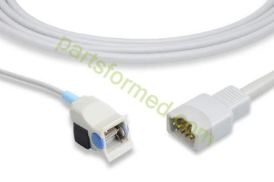 Sensor de SpO2 con pinza para dedo pediátrica reutilizable para monitores de pacientes Dolphin