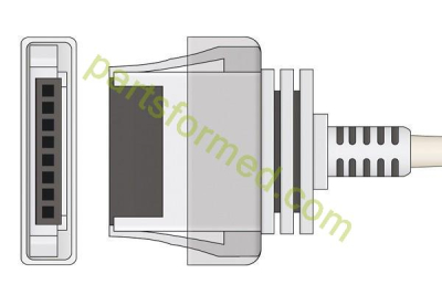 Многоразовый универсальный датчик SpO2, "У-образный" для мониторов пациента Nonin