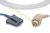 Reusable adult silicone soft tip SpO2 Sensor for Datex (Ohmeda Tech) patient monitors