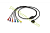 8000-1008-01 สายเคเบิลผู้ป่วย ZOLL สำหรับเครื่องกระตุ้นหัวใจ ZOLL ME-Series