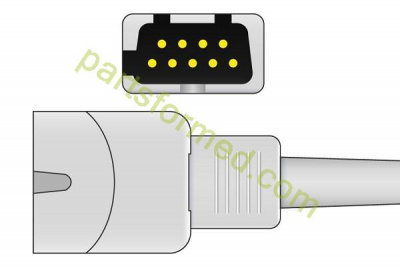 Reusable adult silicone soft tip SpO2 Sensor for Masimo patient monitors 