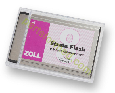 8000-0551 Tarjeta flash PCMCIA ZOLL para desfibrilador ZOLL E-Series